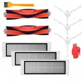 10Pcs Vacuum Robot Accessories Kit For Xiaomi Robot Vacuum- Orange - Standard (Option: 10PC Set)