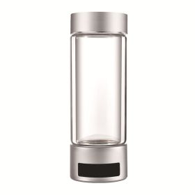 High Concentration Super Saturation Electrode Hydrogen Water Cup (Option: Silver-300ml Suit A)