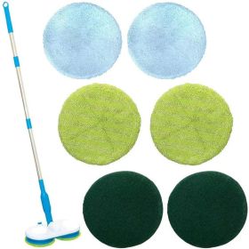 Household Wireless Electric Mop Automatic Floor Wiping Hand-held Charging Cleaning Mopping Machine (Option: USB)