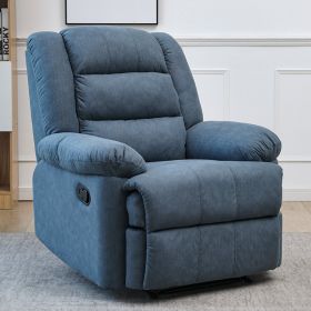 Single Electric Massage Multi-functional Recliner Living Room Bedroom (Option: Blue-Sofa5-USB)