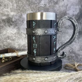 Simulation Barrel Cup Creative Large Capacity Beer Mug (Option: 109 Simulation Barrel Cup-550 600ML)