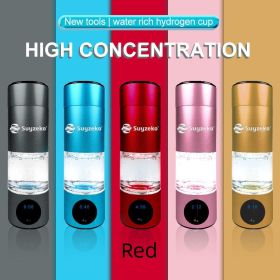 Healthy Drinking Water Health Hydrogen And Oxygen Cup (Option: 230ml-Red)