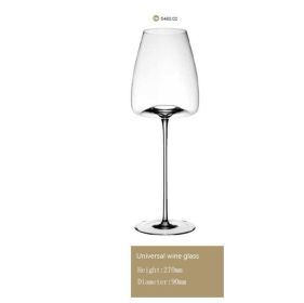 Boutique Ultra-thin Concave-convex Wine Glass Radian Wine Glass (Option: Sherry Glass 500ml)