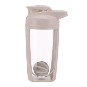 Portable Large Capacity Fitness Sports Cup Kitchen Gadgets (Option: Gray-650ML)