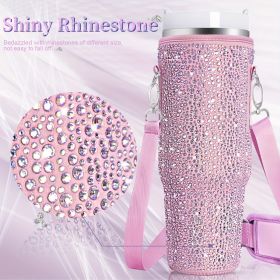 Car Heat Preservation Portable Bottle Cover (Color: Pink)