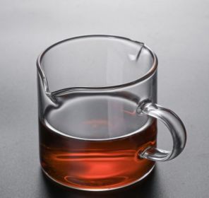 Double Mouth Single Mouth Mini Glass Coffee Cup (Option: 120ml Straight Double Mouth)