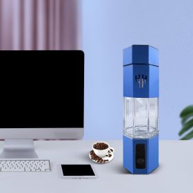 Simple Solid Color High Concentration Hydrogen-rich Cup (Option: Blue-260ml)