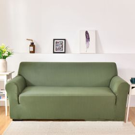 Sofa Cover All-inclusive Non-slip Sofa Slipcover Fabric Craft General (Option: Army Green-Three)